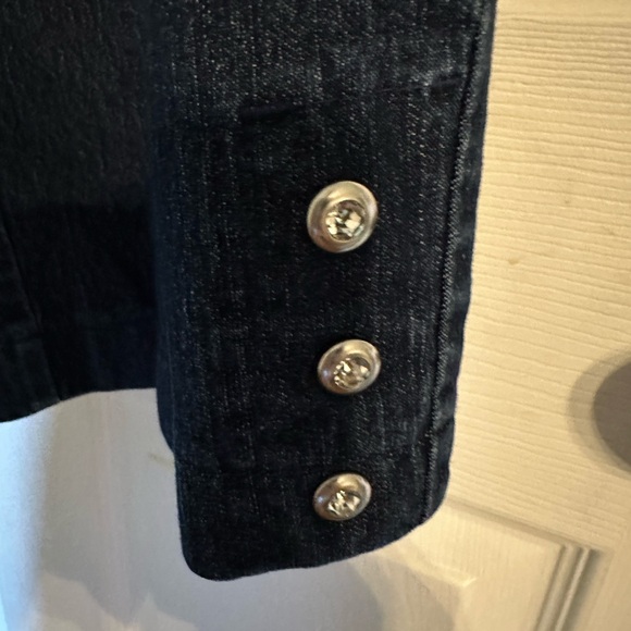 Just My Size Dark Blue Capris - Picture 4 of 8